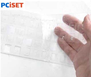 برچسب شفاف حروف و علایم استاندارد فارسی