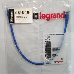 پچ‌کورد 0.5 نیم متری لگراند Legrand CAT6 SFTP