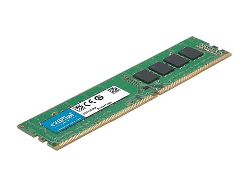 رم کروشیال CT16G4DFRA32A ظرفیت 16 گیگابایت از نوع DDR4-3200