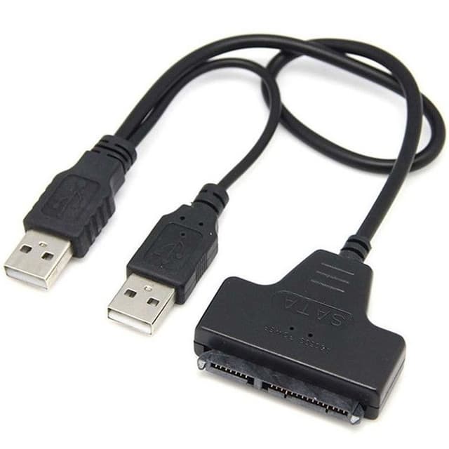 مبدل ساتا به USB2.0 مدل 039 طول 0.4 متر ا SATA to USB 2.0 Converter Model 039