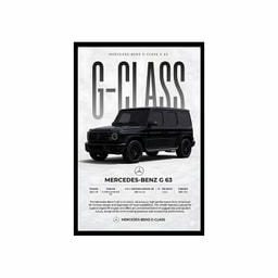 تابلو مخمل 60×40 طرح – Benz G-class-image