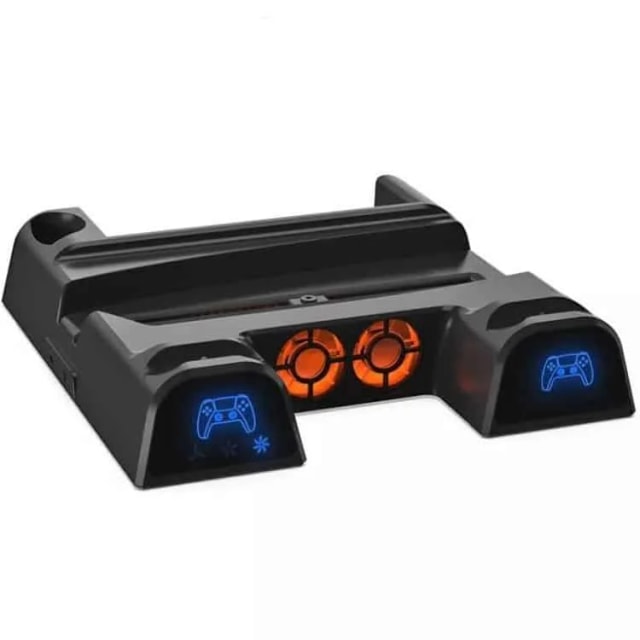 پایه فن و شارژر نمایشگر دار Dobe 3532 – PS5