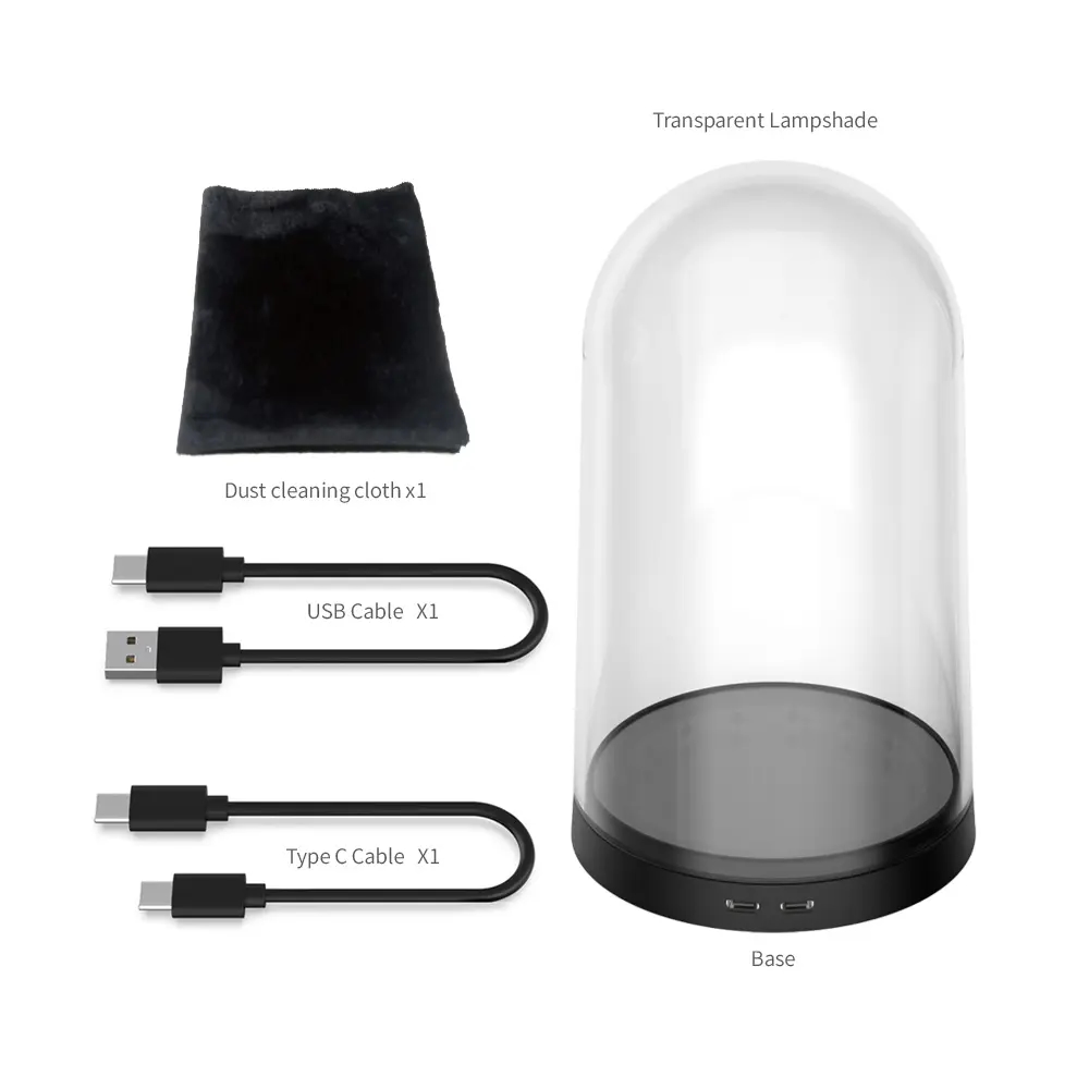 محفظه شیشه ای Dobe – مدل TY-3803S-image