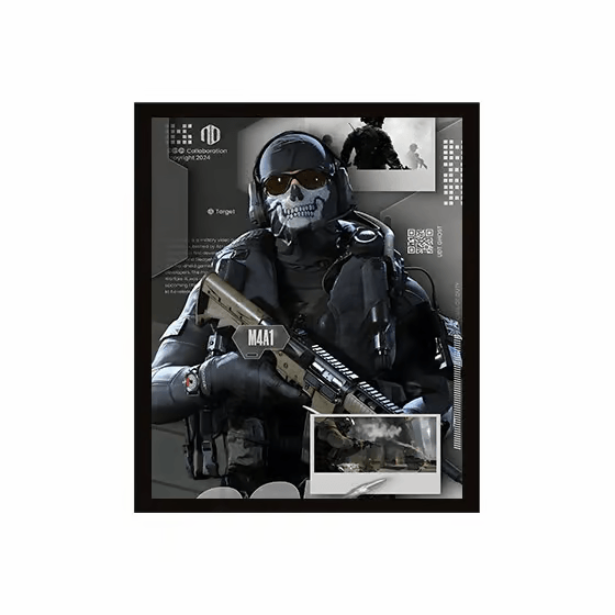 تابلو مخمل 35×45 طرح – Call Of Duty-image