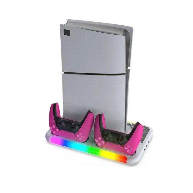 پایه فن و شارژر RGB دار PS5 Dobe 3557