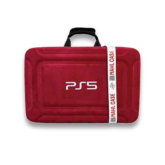 کیف PS5 Slim – برند Nahl – رنگ قرمز