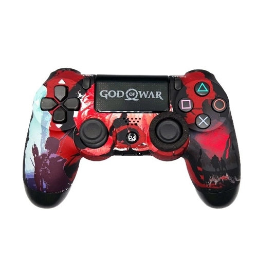 دسته بیسیم PS4 طرح God of War-image