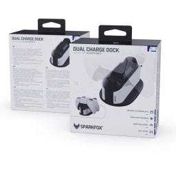 پایه شارژر دسته PS5 برند SparkFox با آداپتور-image