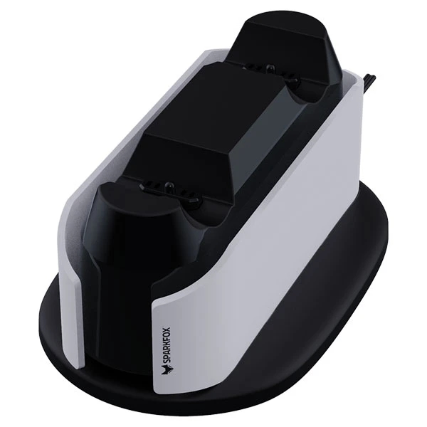 پایه شارژر دسته PS5 برند SparkFox با آداپتور-image