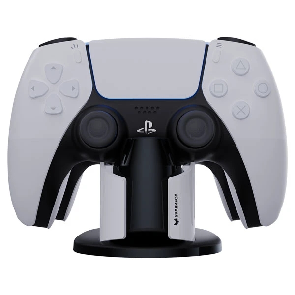 پایه شارژر دسته PS5 برند SparkFox با آداپتور-image