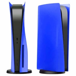فیس پلیت PS5 Slim دیسکخور – آبی متالیک – مشابه اورجینال-image