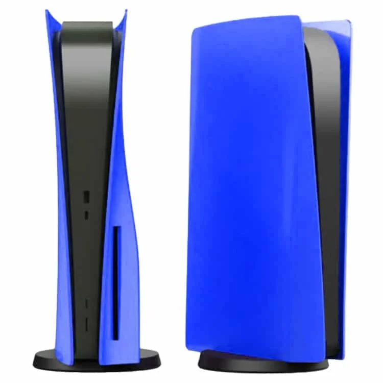 فیس پلیت PS5 Slim دیسکخور – آبی متالیک – مشابه اورجینال-image