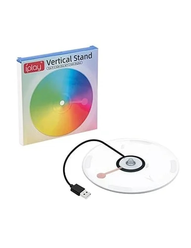 پایه عمودی RGB دار PS5 Slim – شیشهای – برند IPLAY-image