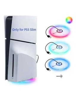 پایه عمودی RGB دار PS5 Slim – شیشهای – برند IPLAY-image