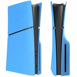 فیس پلیت PS5 Slim دیسکخور – آبی روشن-image